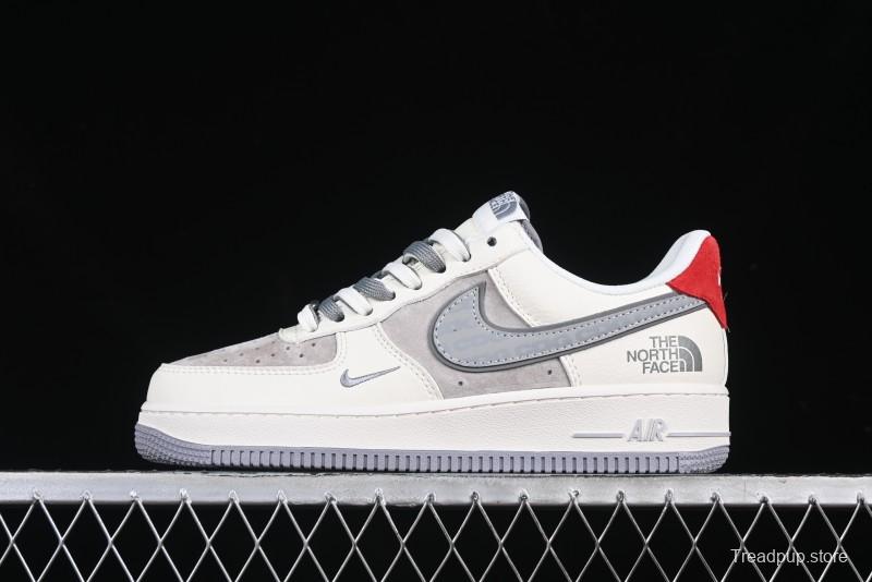 Nike Air Force 1 '07 Low The North Face x CDG Retro Casual Sneakers with Full-Length Air Cushion - DM6688-049