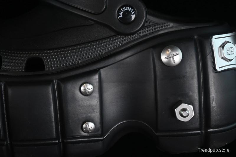 Balenciaga Hardcrocs Slide EVA Round Toe Ultra Thick Sole Clog Sandals - W1S8N1081