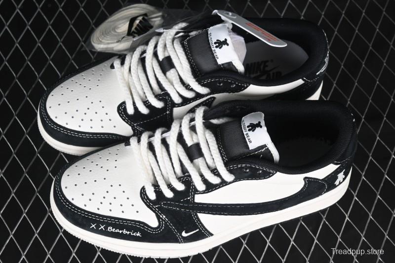 Nike Travis Scott x Fragment Design x Air Jordan 1 Low OG SP AJ1 Collaboration Sneakers - SJ2086-138