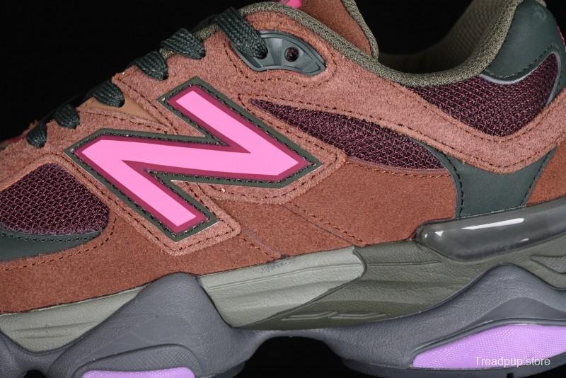 New Balance 9060 Retro Casual Running Shoes with ABZORB Cushioning Technology - U9060BUR
