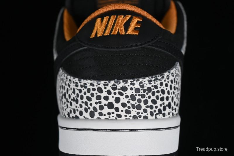 Nike SB Dunk Low Safari "Olympics" Stone Pattern SB Low Top Casual Sneakers - FZ1233-002