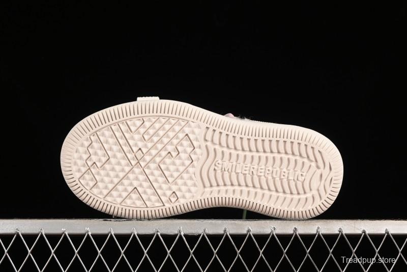 SMILEREPUBLIC SMILE Collection Canvas Sneakers with Thick Sole and Open Toe Design - G.D4