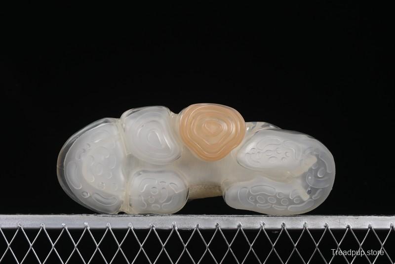 Grounds Big Bubble High Platform Sneakers in Cream White - AJE5