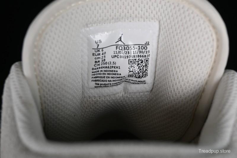 Nike Air Jordan 1 Low AJ1 Casual Sneakers in Earth Gray - FQ3055-100