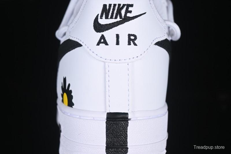 Nike Air Force 1'07 Low Custom 2D Daisy Graffiti Hand-Painted Casual Sneakers - CK0316-060