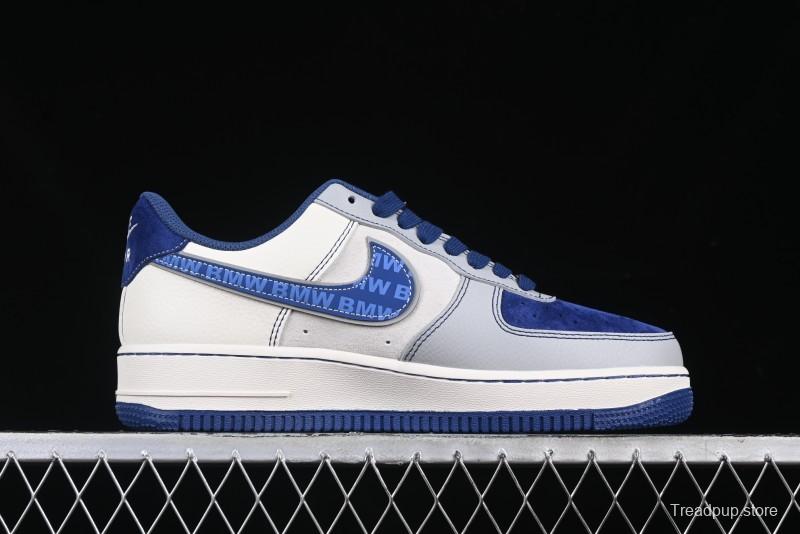 Nike Air Force 1 '07 Low BMW Collaboration Sky Blue White Low-Top Casual Sneakers - DM6688-017