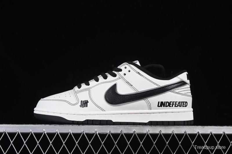Nike SB Dunk Low x Undefeated Anniversary High-End Custom Low-Top Casual Skate Shoes - UN1697-666