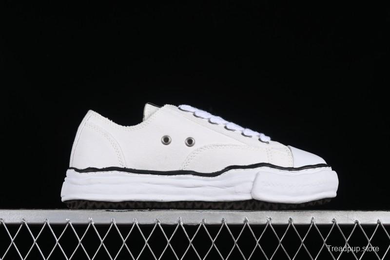 Wayne Original Sole Leather Low Sneaker with Deconstructed Ice Cream Sole - W.E5