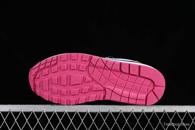 Nike Air Max 1 Premium Retro Running Shoes with Half-Sole Air Cushion - HJ3966-100