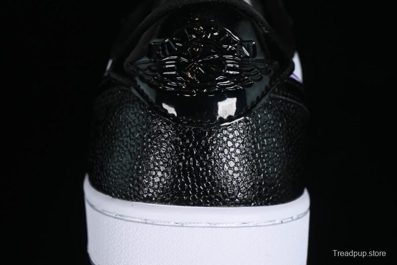 Nike Air Jordan 1 Low Golf AJ1 Retro Golf Shoes with Laser Patent Leather and Double Hook Design - FZ4159-100