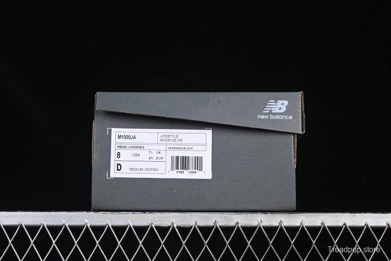 New Balance 1000 Series Retro Dad Style Low-Top Casual Running Shoes - M1000JA