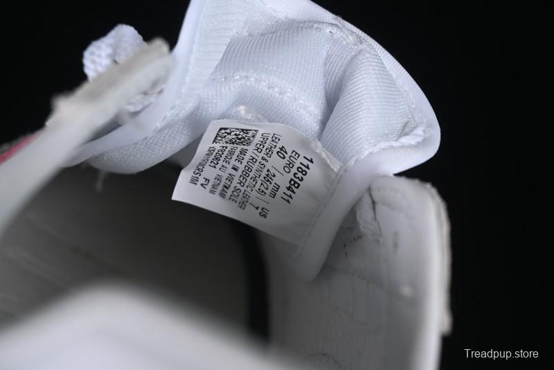 Onitsuka Tiger Vintage Runner Sneakers - White/Grey with Blue & Red Accents