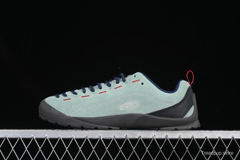 KEEN Jasper Lightweight Outdoor Adventure Shoes – Mint Green & Navy