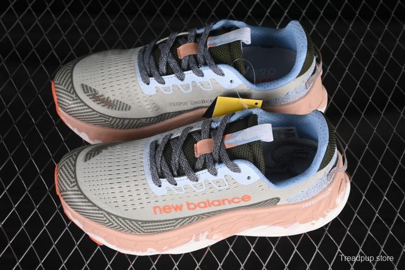 New Balance Fresh Foam X More V3TDS Low-Top Running Shoes with Durable Slip-Resistant Outsole - MTMORUG3