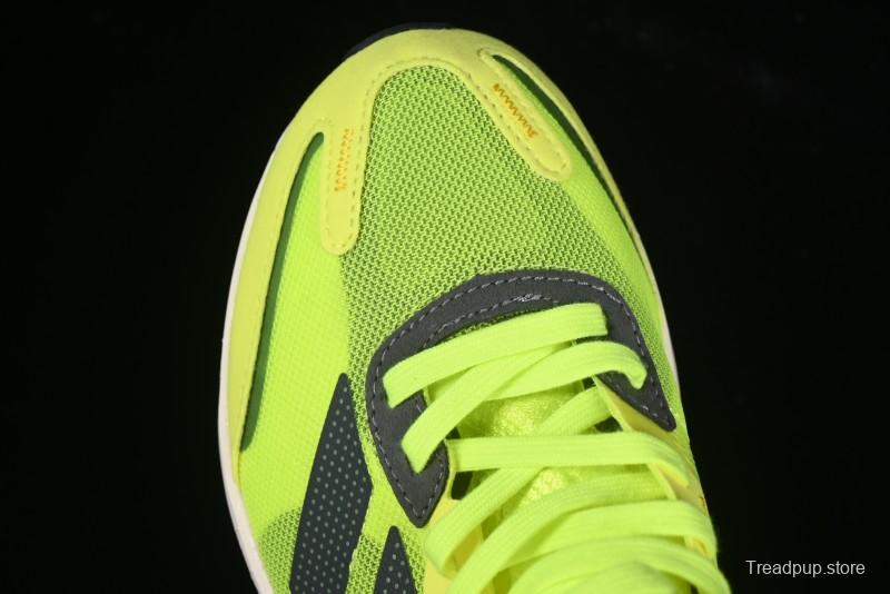 Adidas Adizero Lightstrike Pro Running Shoes - Neon Yellow/Black