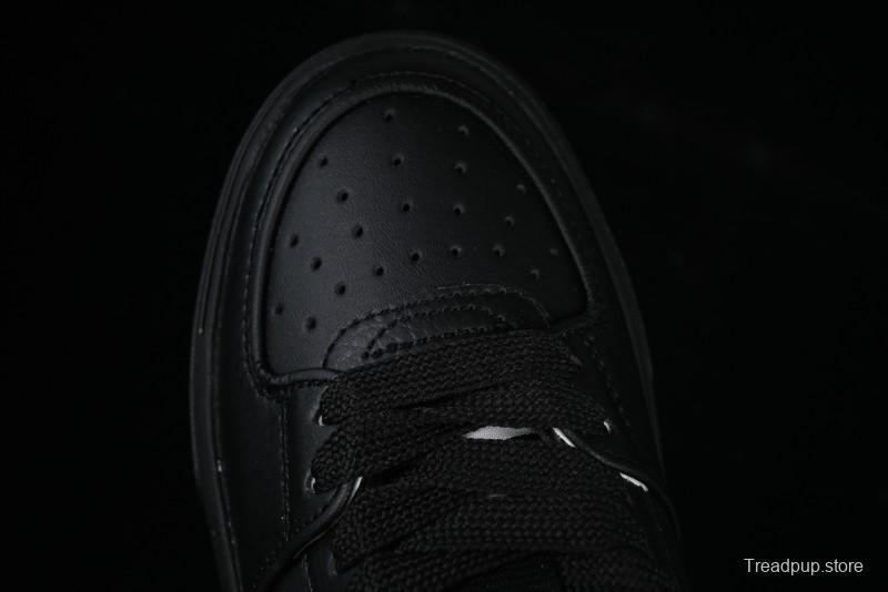 NY Yankees Black Leather Sneakers with Bold Pink Logo