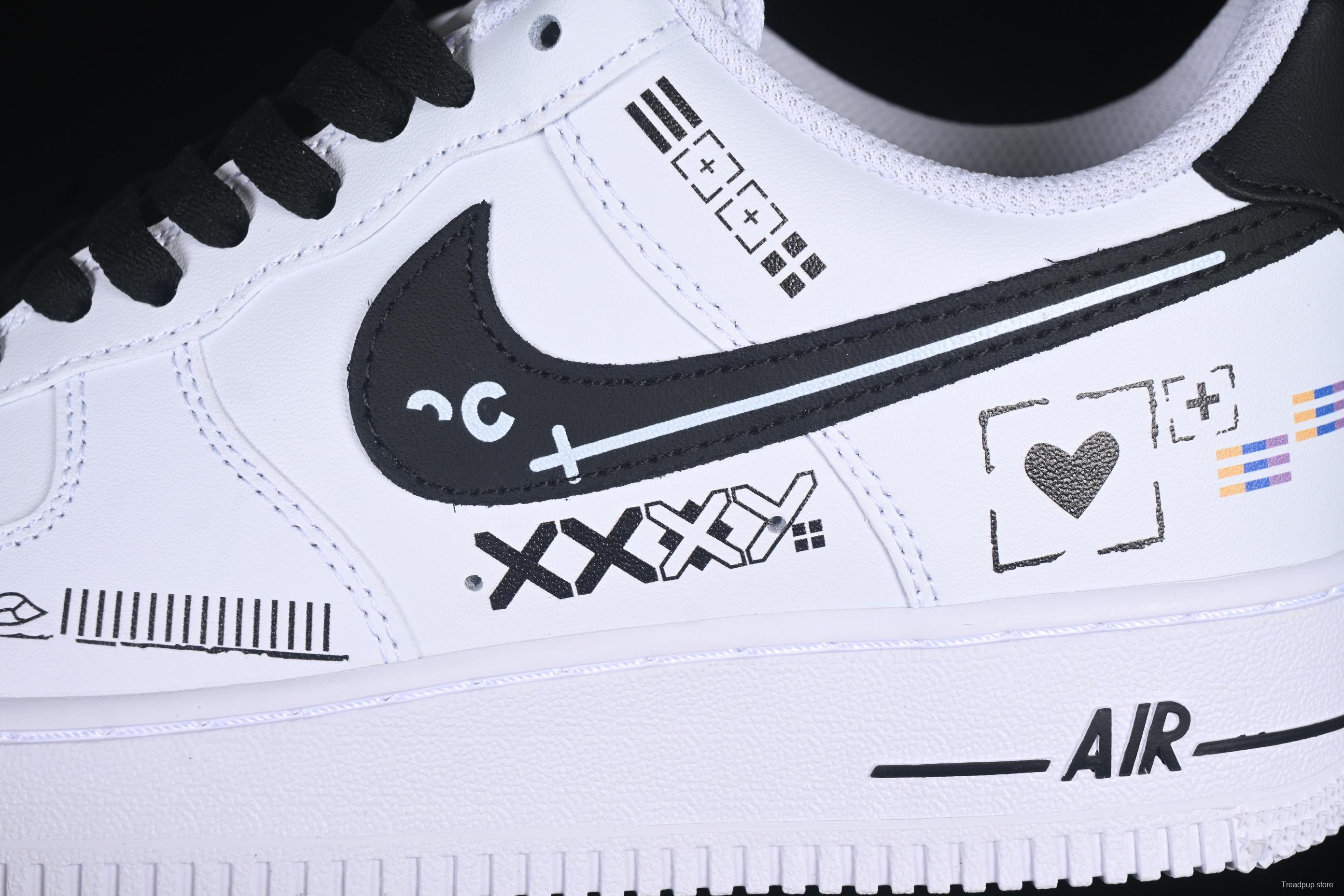 Nike Air Force 1'07 Low Print Collection Casual Sneakers - ZH0316-068