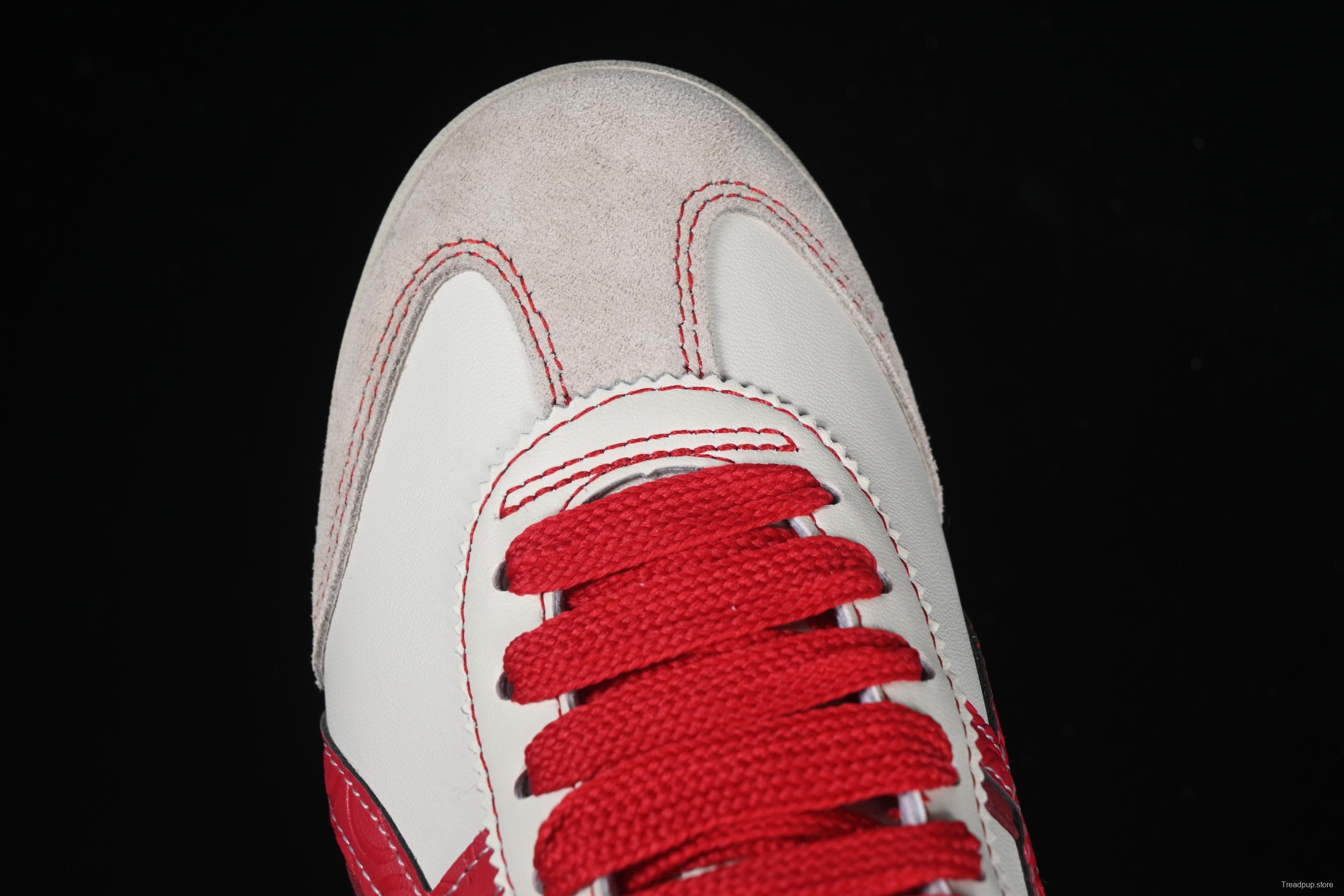 Onitsuka Tiger Mexico 66 Low-Top Leather Sneakers for Casual Running - 1183C391-100