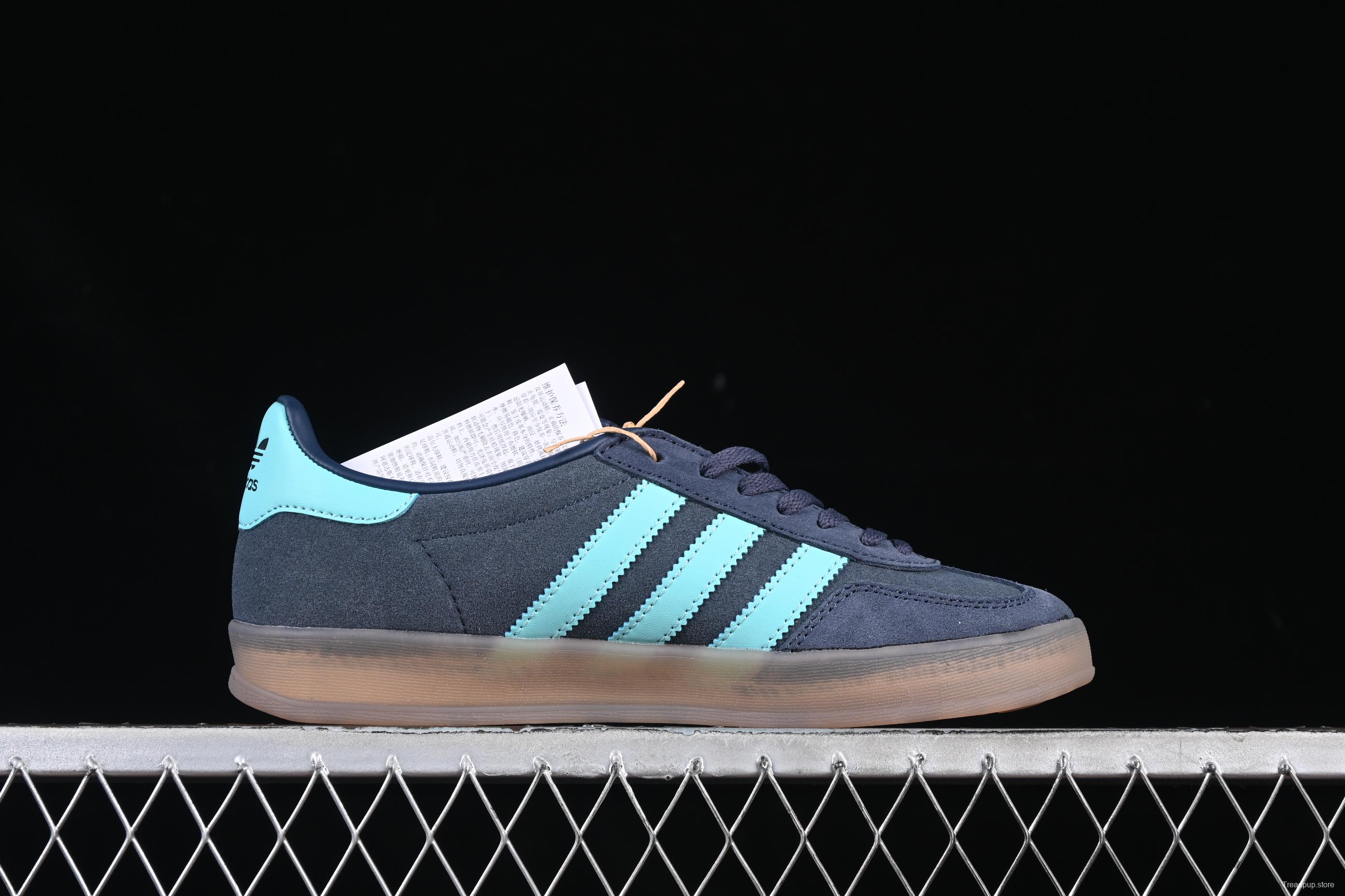 Adidas Originals Gazelle Indoor JI2587 Retro Casual Slip-Resistant Durable Low-Top Sneakers - JI2587