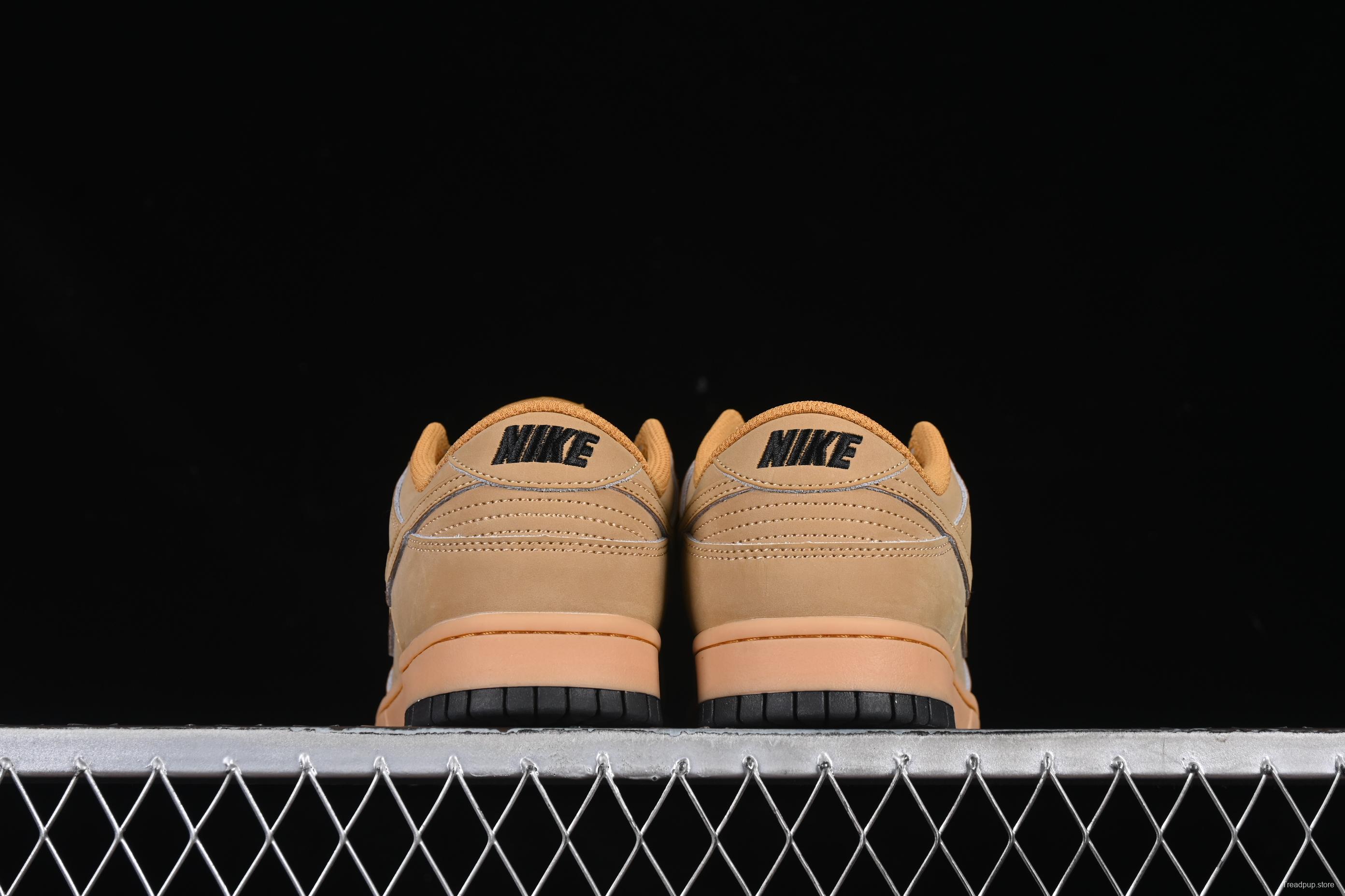 Nike SB Dunk Low Wheat Low-Top Casual Skate Shoes - HQ1932-700