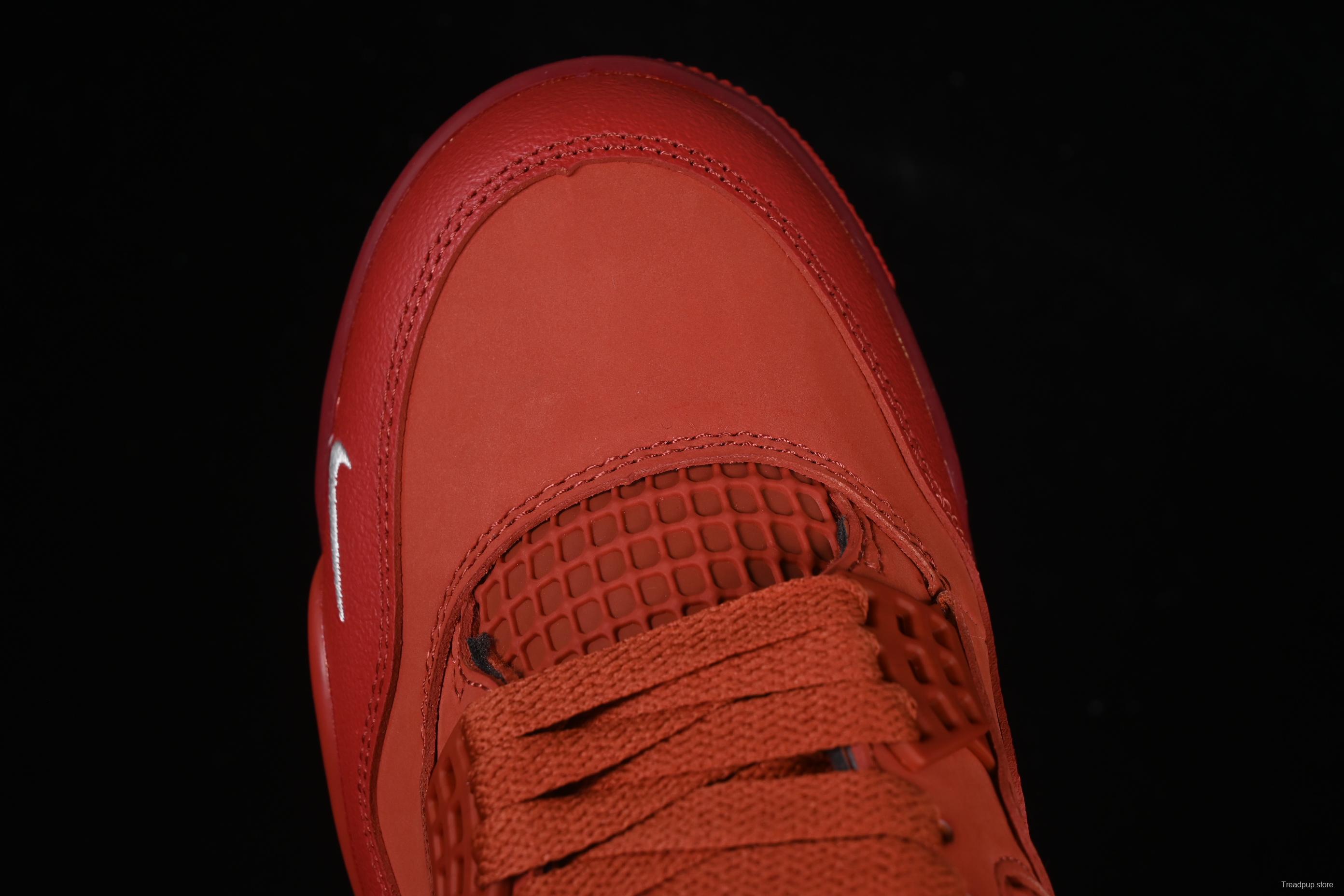 Nike Air Jordan 4 Retro OG "Brick By Brick" High-Top Sneakers with Suede and Leather Upper - HF4340-800