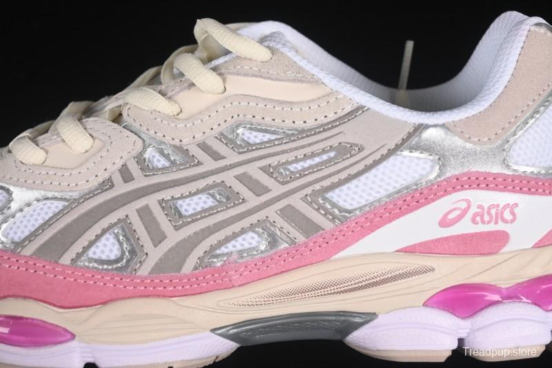 Asics Gel-NYC Retro Breathable Casual Shoes with Cushioning for Men - 1203A383-104