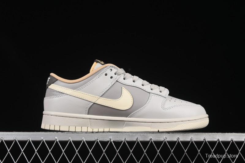 Nike SB Dunk Low Light Grey SB Low Top Casual Skate Shoes - IB4503-072