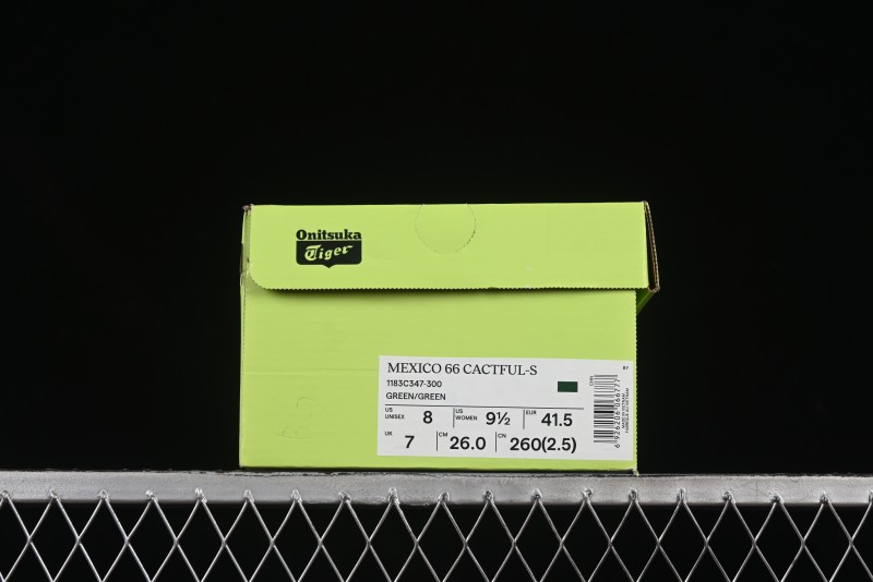 Onitsuka Tiger Mexico 66 Cactful-S Low-Top Leather Sneakers in Pastel Colorway - 1183C347-300