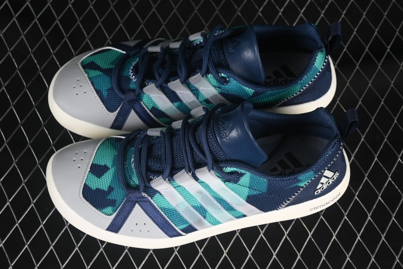 Adidas Climacool Boat Lace Graphic Breathable Cushion Casual Shoes - BA8396