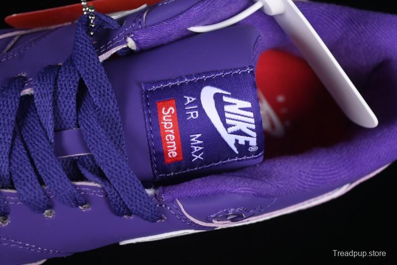 Nike Air Max 1 Retro Running Shoes with Half-Sole Air Cushion - HF8813-500