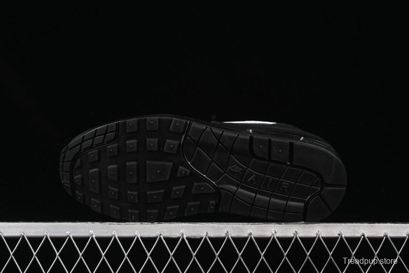 Nike Air Max 1 Retro Running Shoes with Half-Sole Air Cushion - HF8813-001