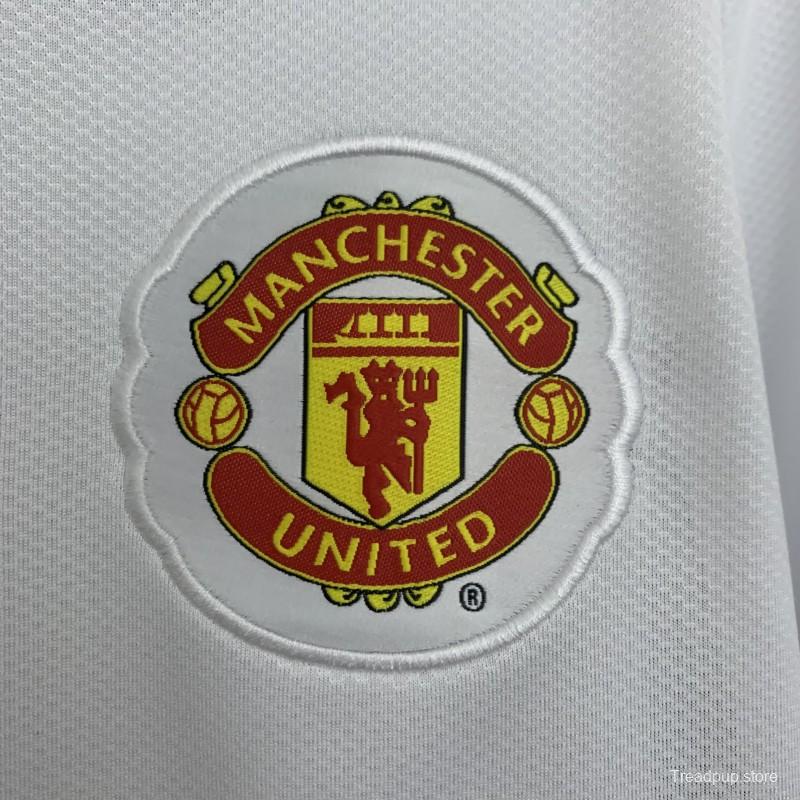 08/09 Retro Manchester United Champions League Away Edition Jersey