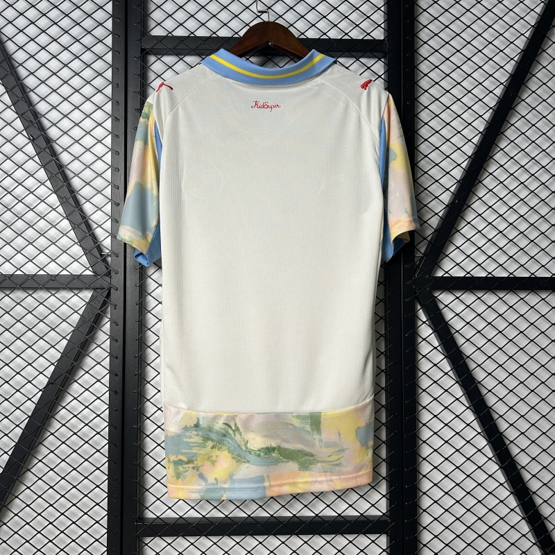 25/26 RB Salzburg White with Floral Pattern Jersey