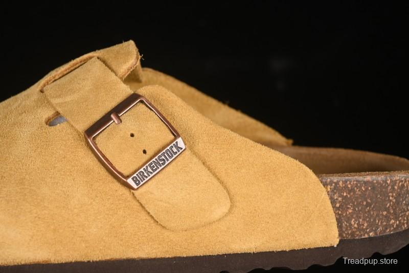 Birkenstock Arizona Soft Footbed Sandals with Suede Leather and Lambswool Lining - G.D4