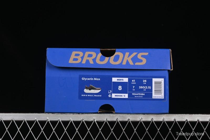 Brooks Glycerin Max Cushioned Marathon Running Shoes with Nitrogen Technology - 110447D284