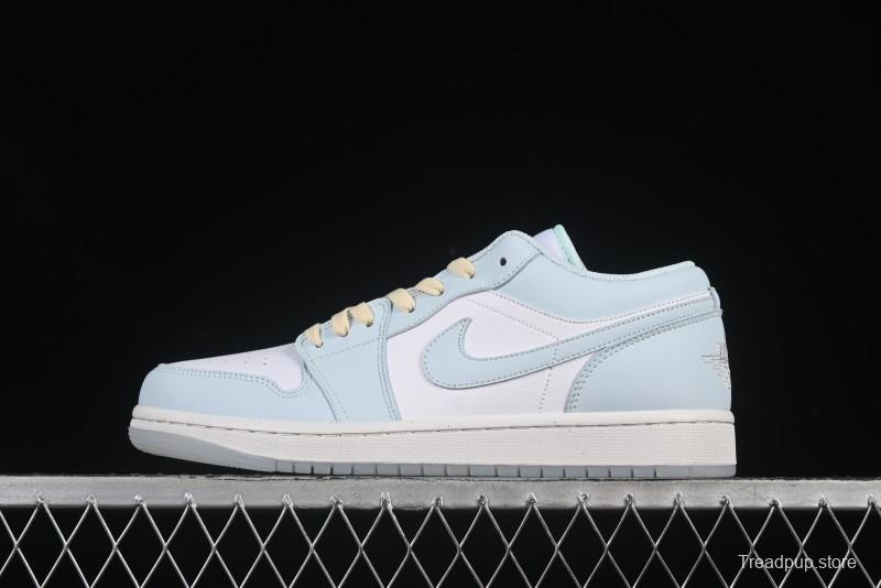 Nike Air Jordan 1 Low AJ1 Mint Blue Low-Top Casual Lifestyle Sneakers - HJ5999-400