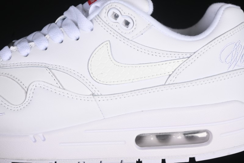 Nike Air Max 1 Retro Running Shoes with Half-Sole Air Cushion - HF8813-100