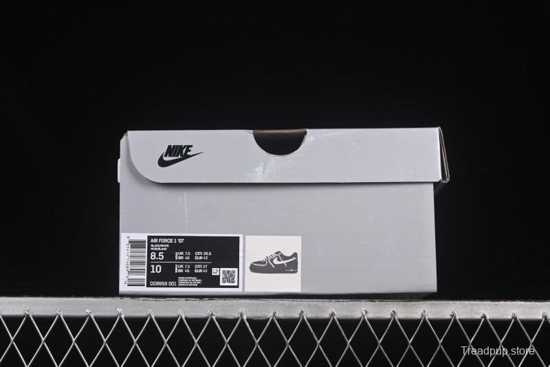 Nike Air Force 1'07 Low Casual Sneakers with Full-Length Air Cushion - DD8959-001