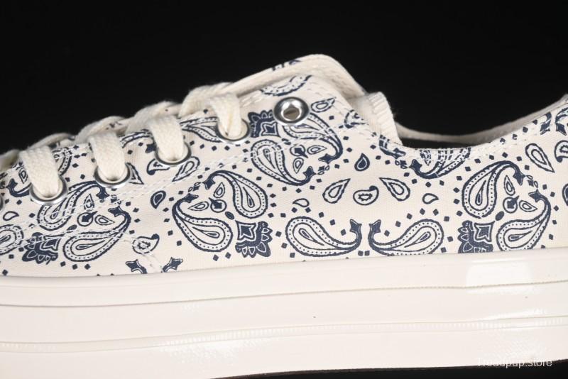 Converse Chuck 1970s Low Top Casual Sneakers with Paisley Pattern - A15752C