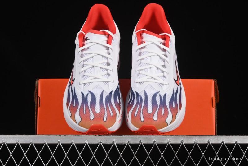 Nike Zoom Fly 6 Lightweight Responsive Running Shoes with Carbon Fiber Plate - HQ3498-100