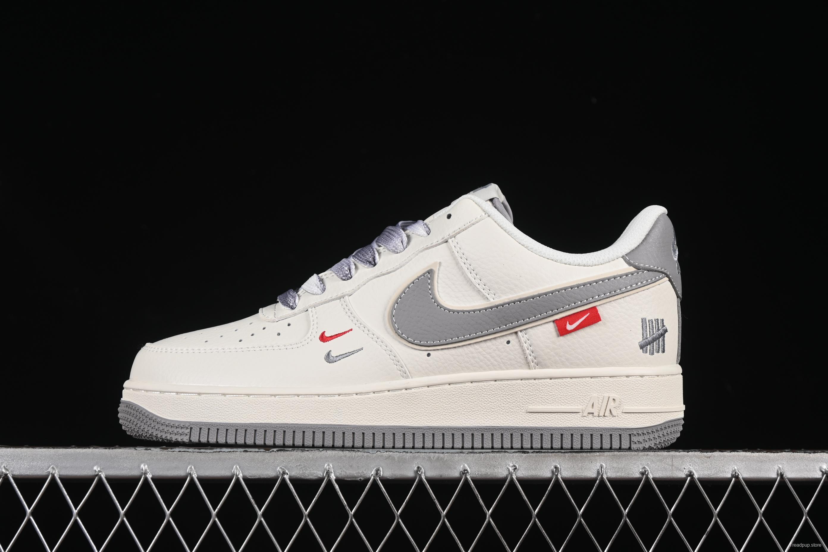 Nike Air Force 1'07 Low UN Collaboration Double Swoosh Red Label Casual Sneakers - CS5288-007