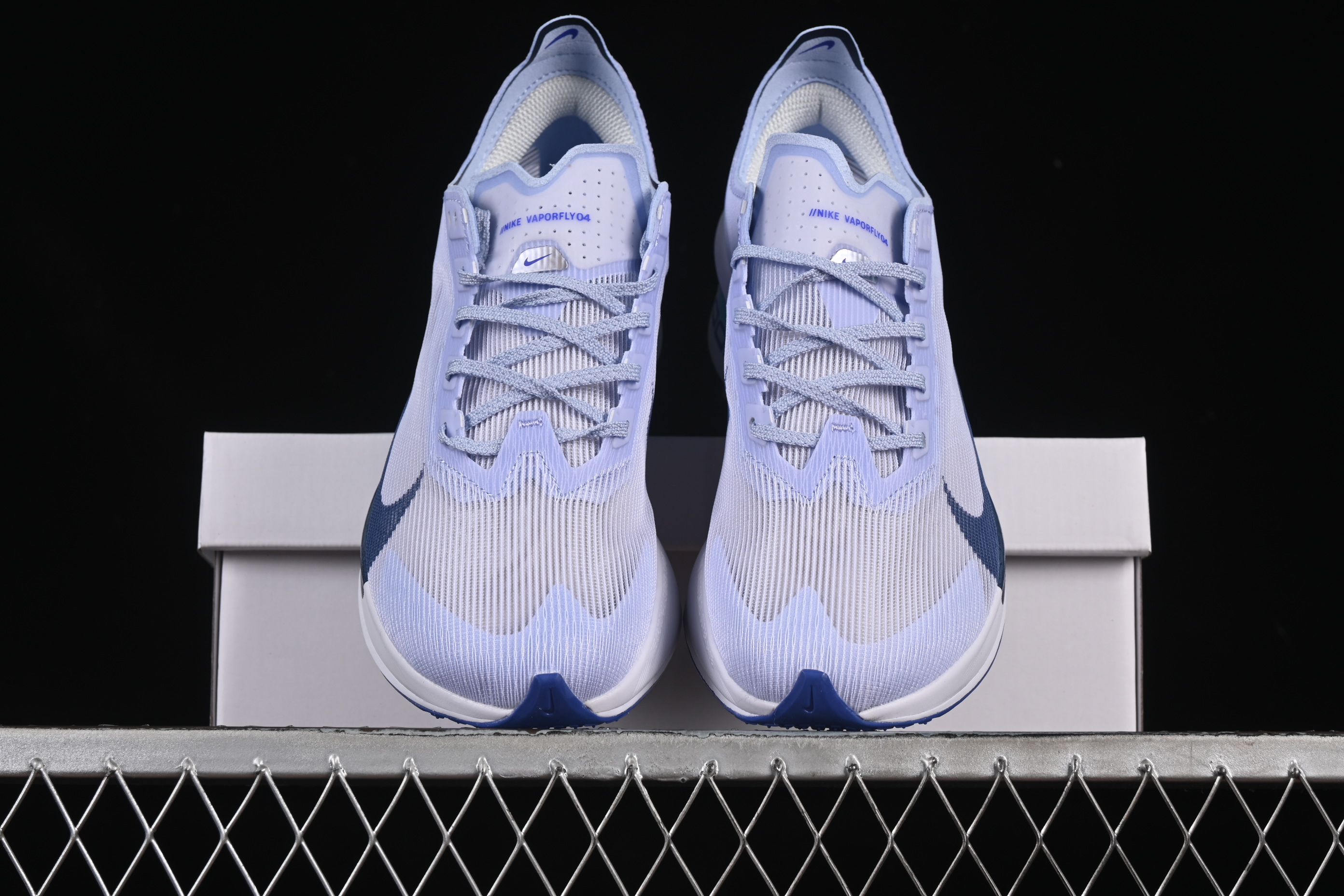 Nike ZoomX Vaporfly NEXT% 4 Marathon Series Road Racing Ultra-Light Cushion Running Shoes - HF6414-001