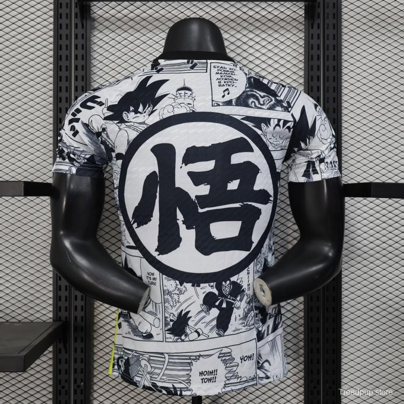 Player Version 2025 Japan White with Dragon Ball Manga Jersey
