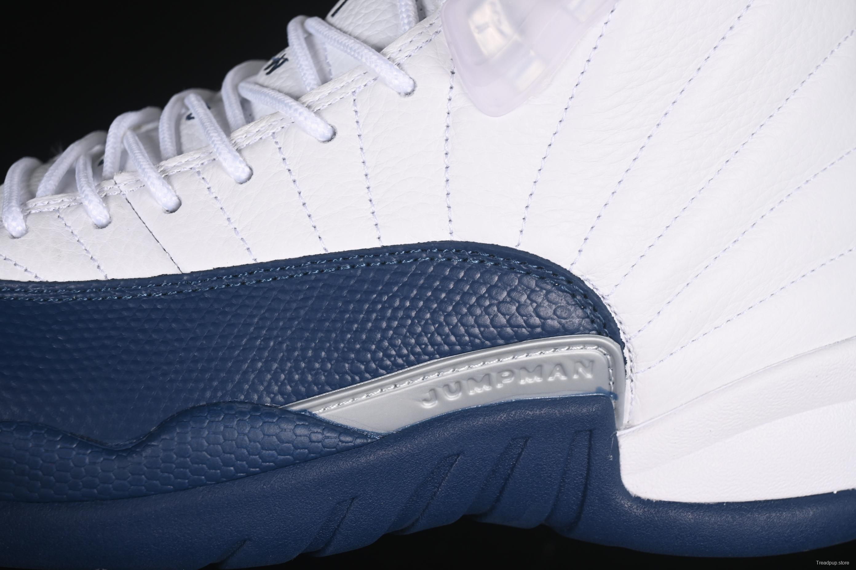 Nike Air Jordan 12 Retro French Blue Basketball Shoes - CT8013-114