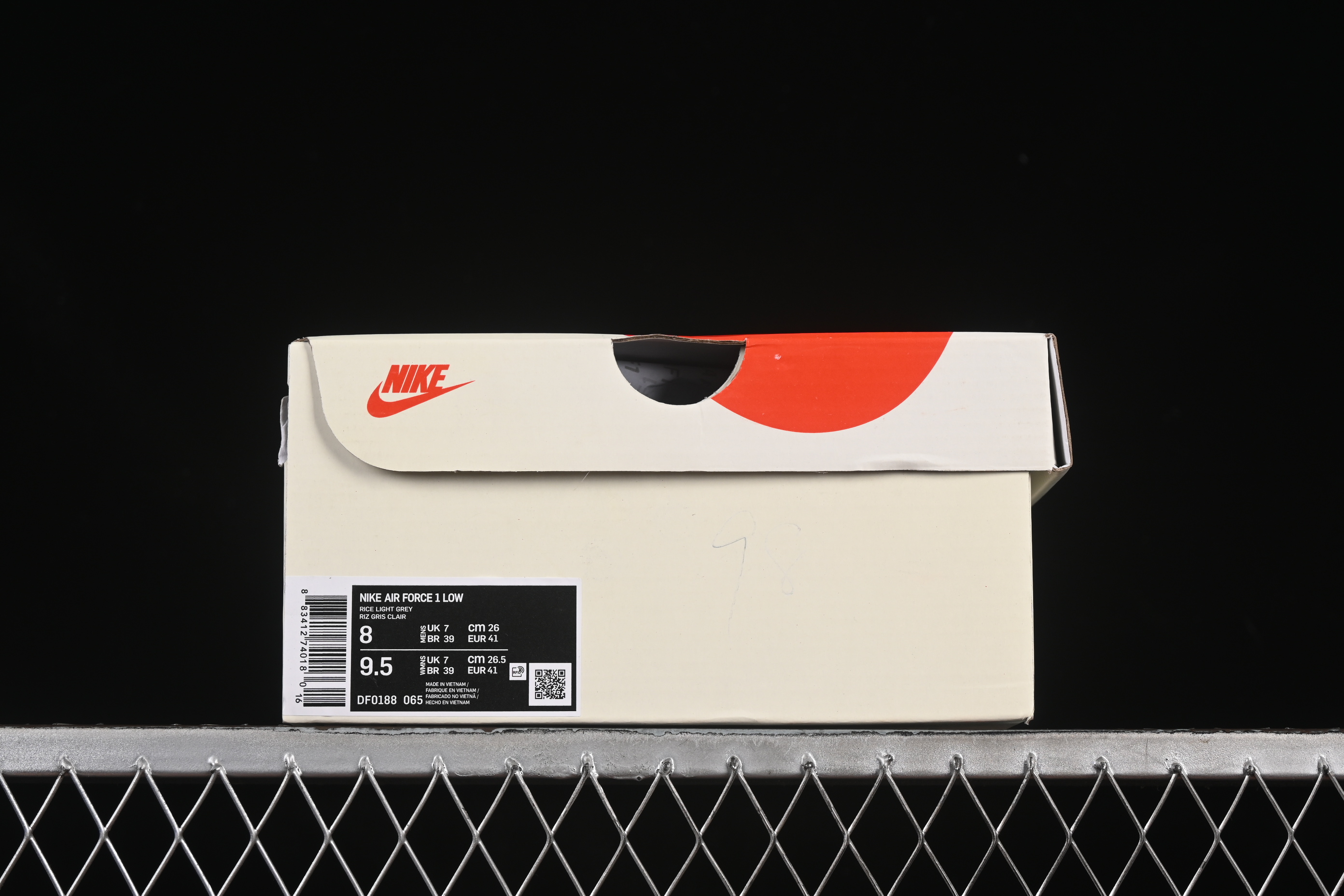 Nike Air Force 1 '07 Low Dior Collaboration Beige Green Floral Casual Sneakers - DF0188-065
