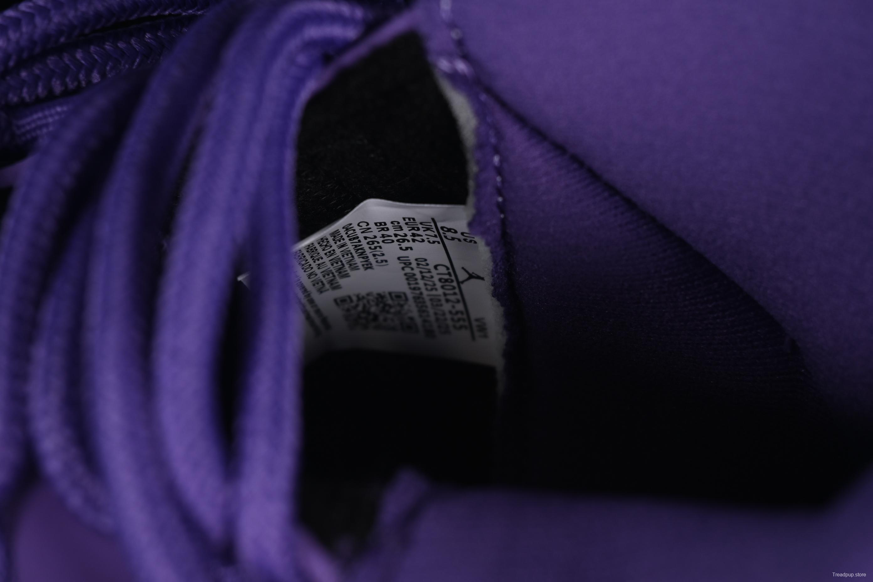 Nike Air Jordan 11 Retro CT8012-555 Basketball Shoes in Lavender Corduroy