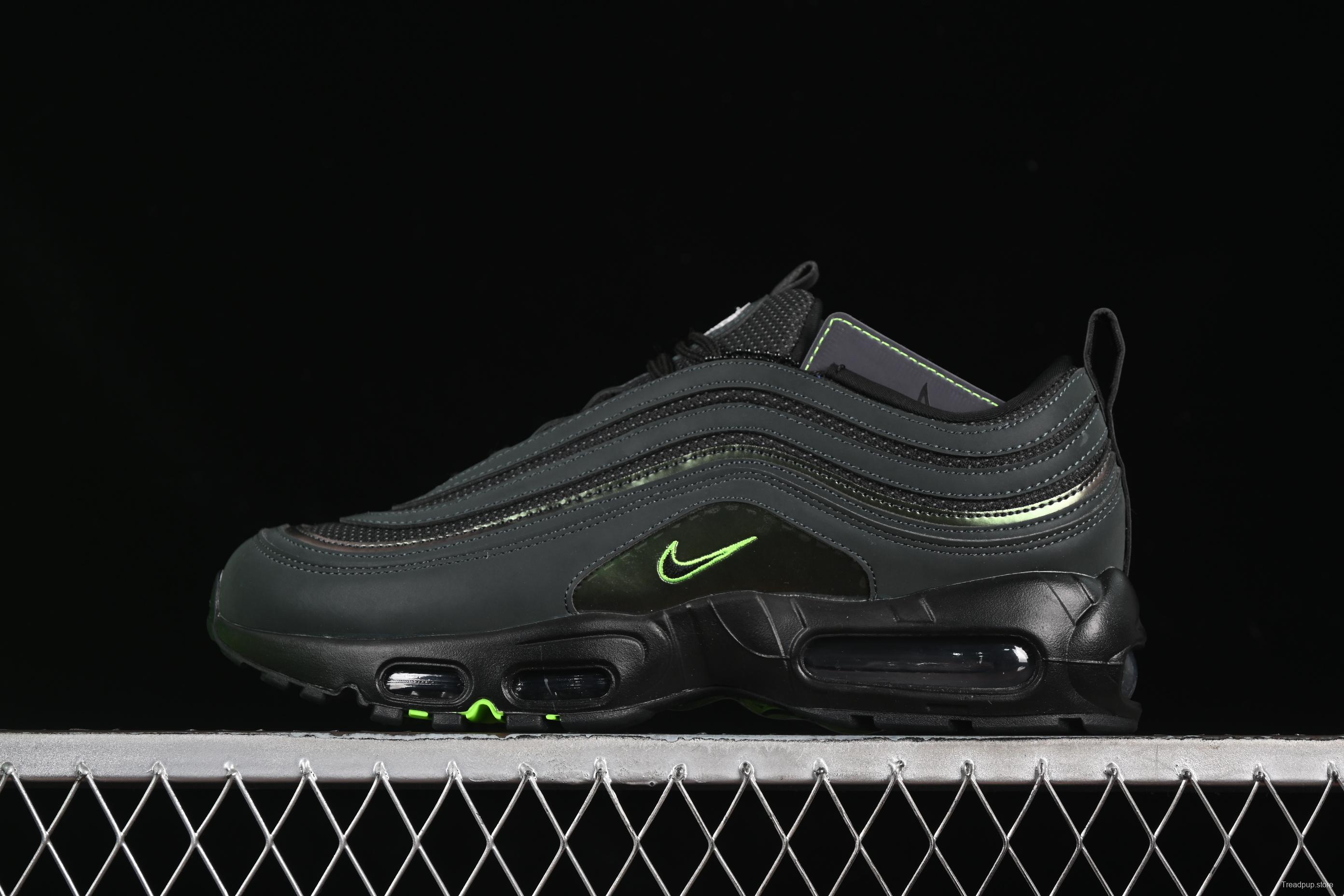 Nike Air Max 95/97 Retro Running Shoes with Full-Sole Air Cushion - II1711-900