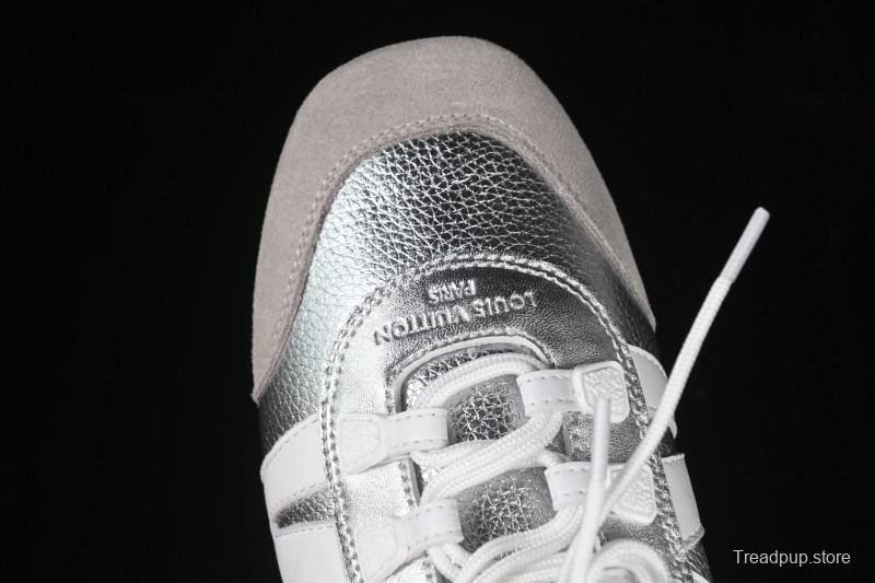 Louis Vuitton Sneakerina Round Toe Lace-Up Ballet Style Flat Training Shoes - N.F6