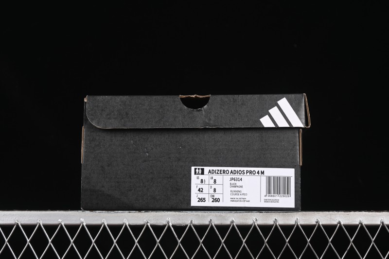 Adidas Adizero Adios 4 Men's Lightweight Breathable Low-Top Running Shoes - JP6314