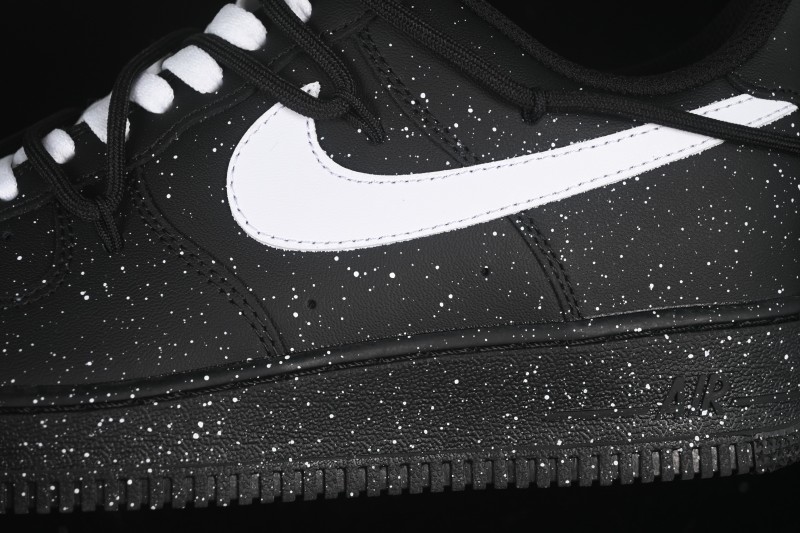 Nike Air Force 1'07 Low White Starry Splatter Casual Sneakers - ZH0316-090